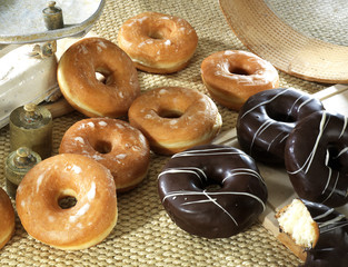 Bodegon de Donut fabricados de forma artesanal