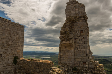 The Rocca of Campiglia is a medieval  stonework construction that sits on the top the hill where the town of Campiglia is sited