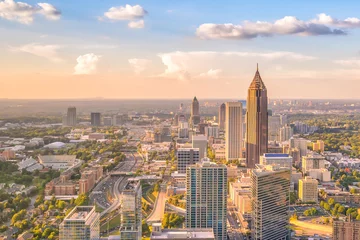 Tuinposter Skyline of Atlanta city © f11photo