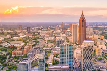 Tuinposter Skyline of Atlanta city © f11photo