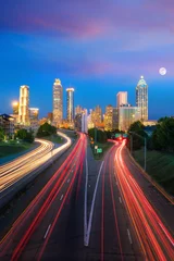 Wandcirkels plexiglas Skyline of Atlanta city © f11photo
