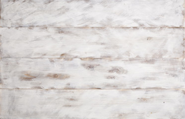 White wooden backdrop.