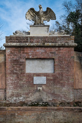 Bolgheri, Leghorn, Tuscany - Eagle source renovated in 2009, Italy