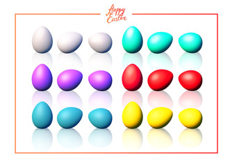 Easter eggs set