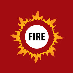 fire vector logo