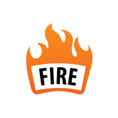 fire vector logo