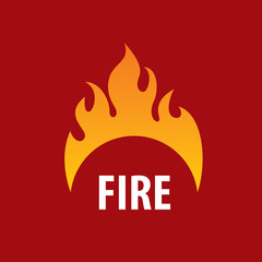fire vector logo