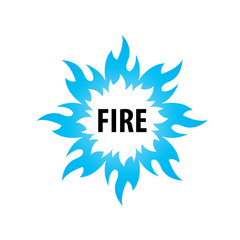 fire vector logo