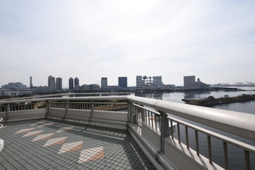 Obraz na płótnie Canvas Tokyo bay area