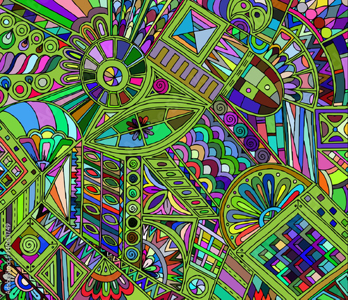 "Abstract background in Japanese style Zen.Vector" Stock image and