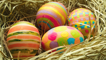 Kunterbunte Ostereier