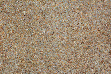 Close up gravel wall pattern