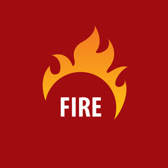 fire vector logo