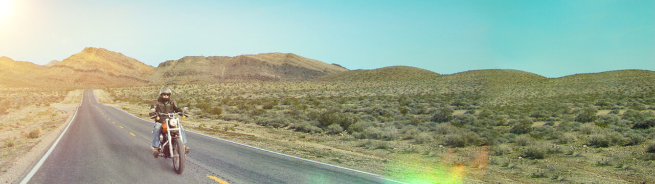 On the road - Panoramic