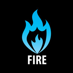 fire vector logo