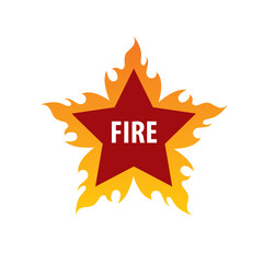 fire vector logo
