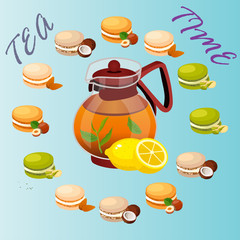 illustration of teapot