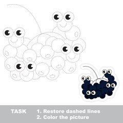 Trace game for Chokeberry.