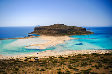 Balos Lagoon, Crete island