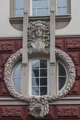 Architectural element in the old town