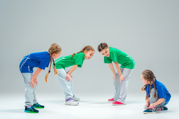 The kids dance school, ballet, hiphop, street, funky and modern dancers