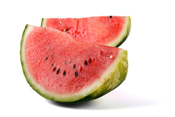 Watermelon on white background  - studio shot