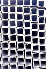 Metal tube - close-up