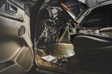 repair the wiring of the car