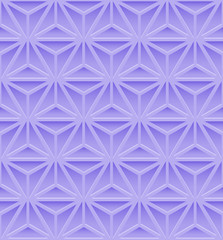 Seamless pattern with purple geometric ornate
