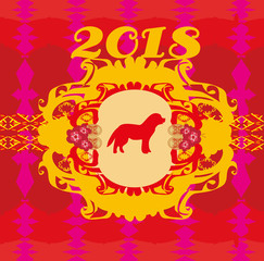 Chinese zodiac the year of Dog