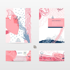 Obraz premium abstract design cards