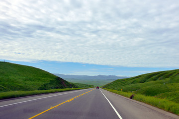 American road California