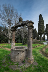 Fototapeta na wymiar Bolgheri, Leghorn - View of San Guido, Tuscany, Italy