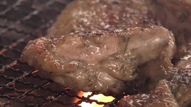 barbecuing