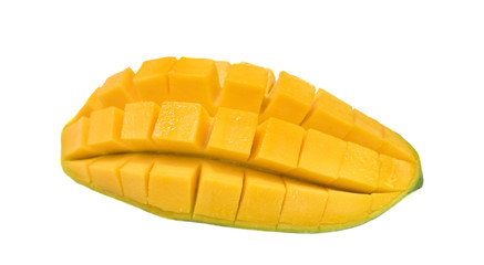 Mango isolated on white