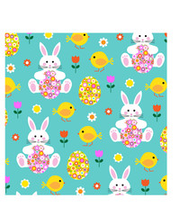 Easter bunny chick and flower egg pattern