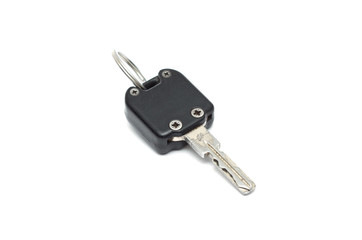Car key isolated on white background