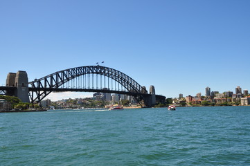 Harbour bridge in Sydney