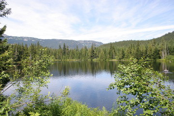 Mountain lake Vancouver