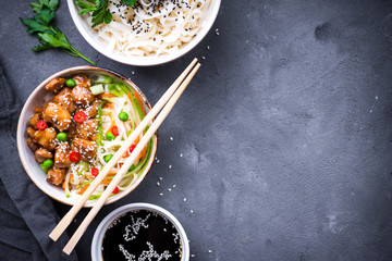 Asian style noodles