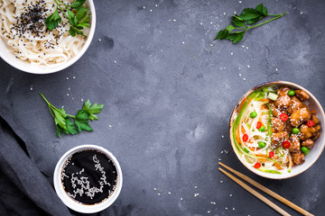 Asian style noodles