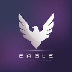 eagle emblem, logo ,symbol  vector template