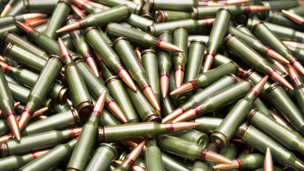 Green rifle ammunition