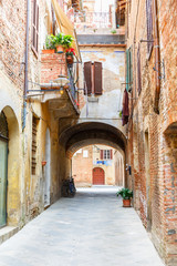 Backstreet in an Italian village