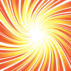 Sun's rays or explosion background for design speed, movement and energy.