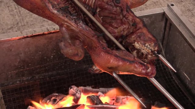 barbecued