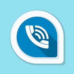Call Contact button Illustration