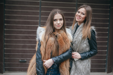 beautiful girls on the street