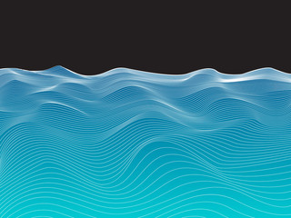 Linear colorful water surfacestructure.