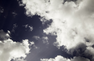 Fototapeta premium Clouds in sky